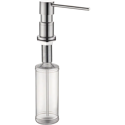 Дозатор для моющего средства врезной SDB-01-02/300ml (цвет нерж.стали) (KR5625) Дозатор для моющего средства врезной SDB-01-02/300ml (цвет нерж.стали) (KR5625)